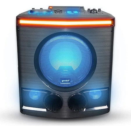 Gemini 2,400 Watt Bluetooth Karaoke Party System, 8 Woofer GPK-800